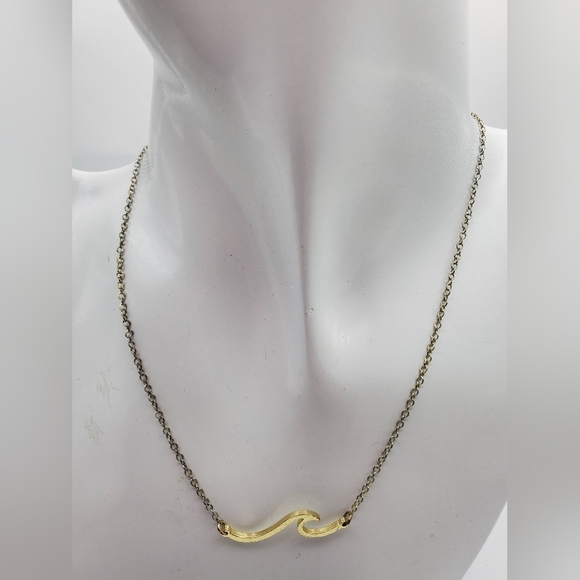 Crashing wave surf babe necklace‎ N2305